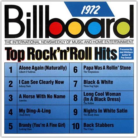 american top 40 april 1 1972|top ten hits of 1972.